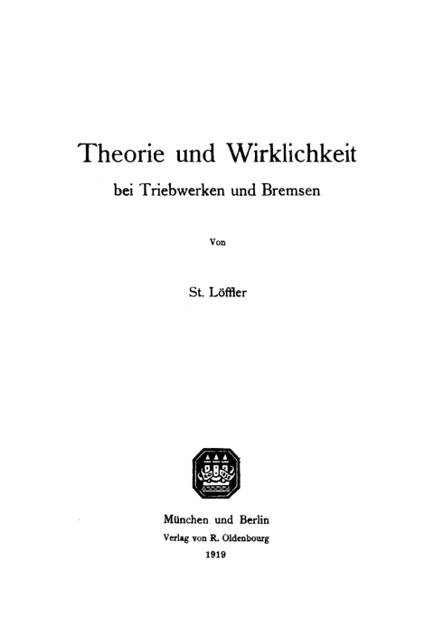 Cover image for book Theorie und Wirklichkeit