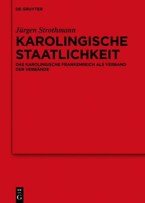 Cover image for book Karolingische Staatlichkeit