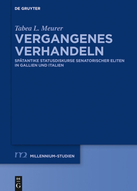 Cover image for book Vergangenes verhandeln