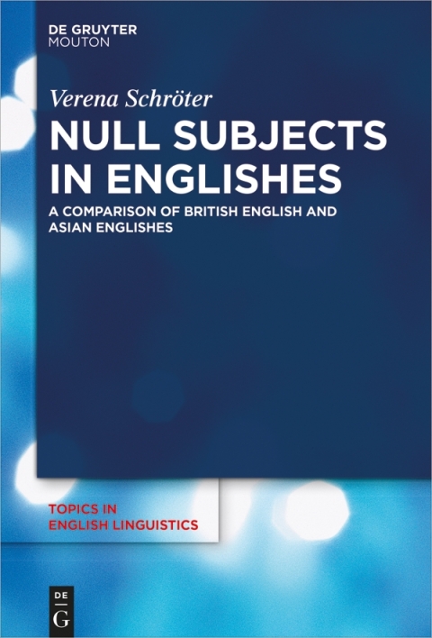 Cover image for book Null Subjects in Englishes