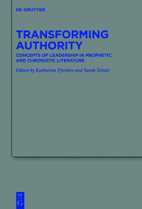 Omslagafbeelding: Transforming Authority 1st edition 9783110646313
