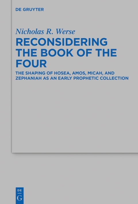 Cover image for book Reconsidering the Book of the Four