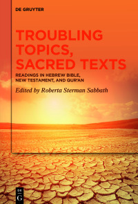 Cover image: Troubling Topics, Sacred Texts 1st edition 9783110634266