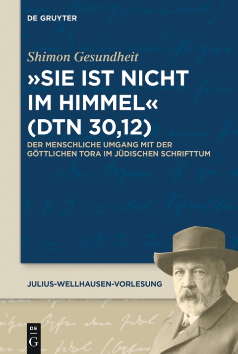Cover image for book "Sie ist nicht im Himmel" (Dtn 30,12)