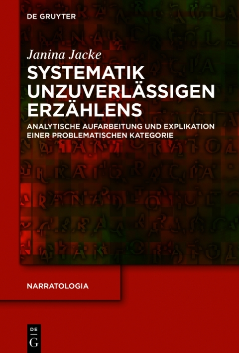 Cover image for book Systematik unzuverlässigen Erzählens