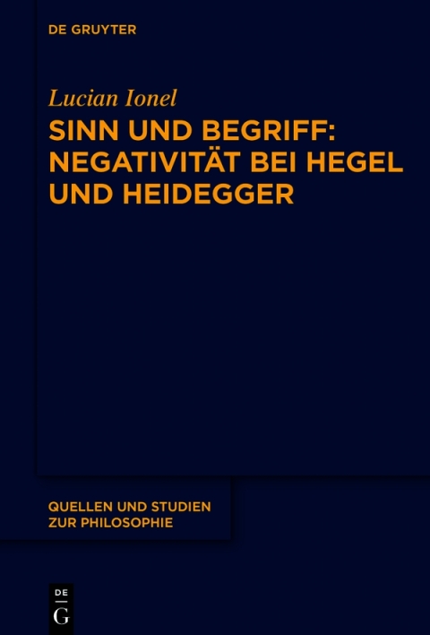 Cover image for book Sinn und Begriff