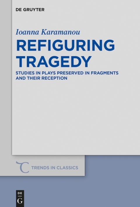 Cover image for book Refiguring Tragedy