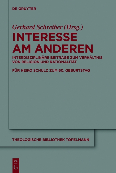 Cover image for book Interesse am Anderen