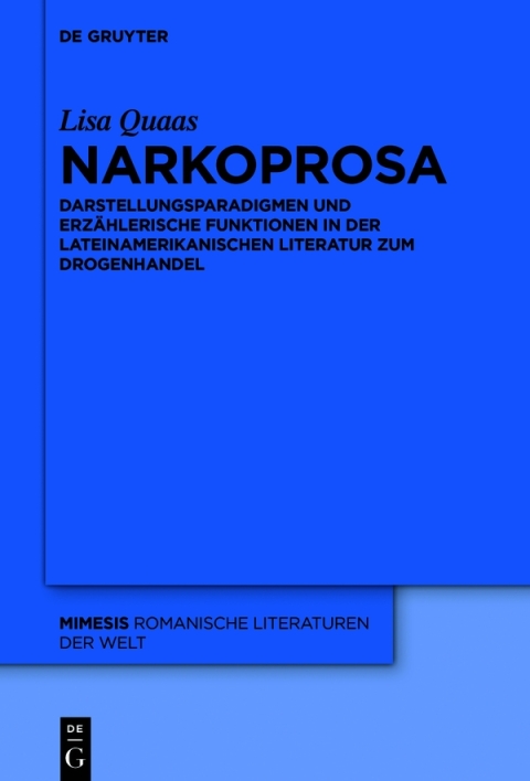 Cover image for book Narkoprosa