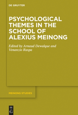 Psychological Themes in the School of Alexius Meinong