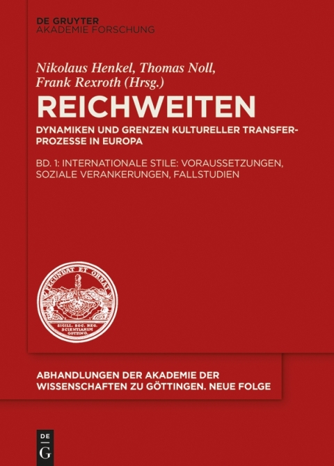 Cover image for book Internationale Stile – Voraussetzungen, soziale Verankerungen, Fallstudien