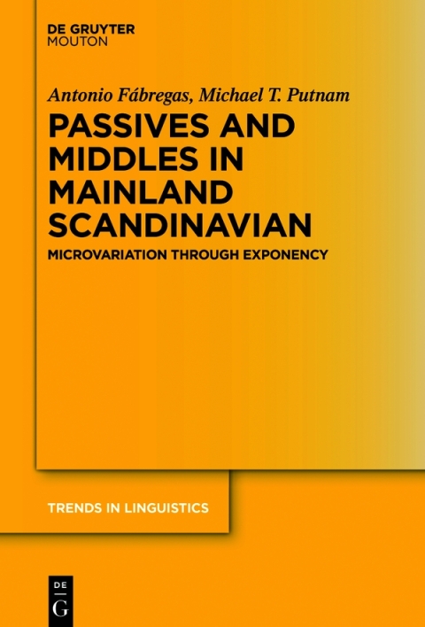Cover image for book Passives and Middles in Mainland Scandinavian