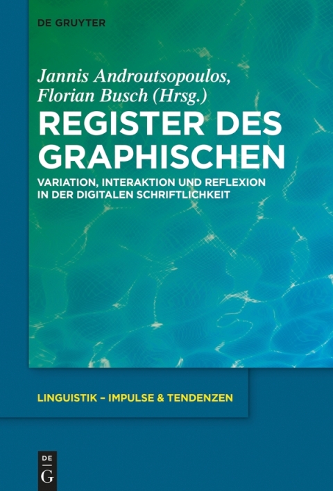 Cover image for book Register des Graphischen