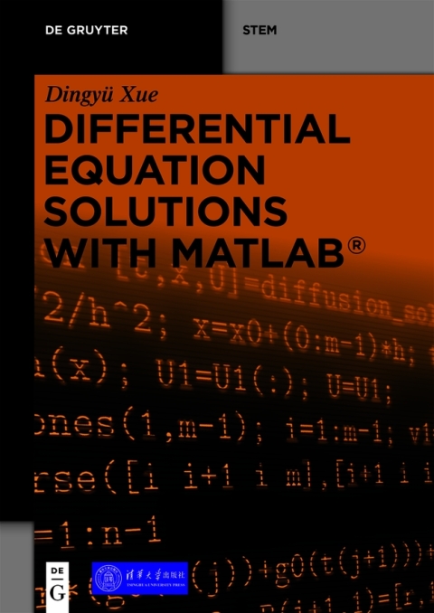 Cover image for book Differential Equation Solutions with MATLAB®