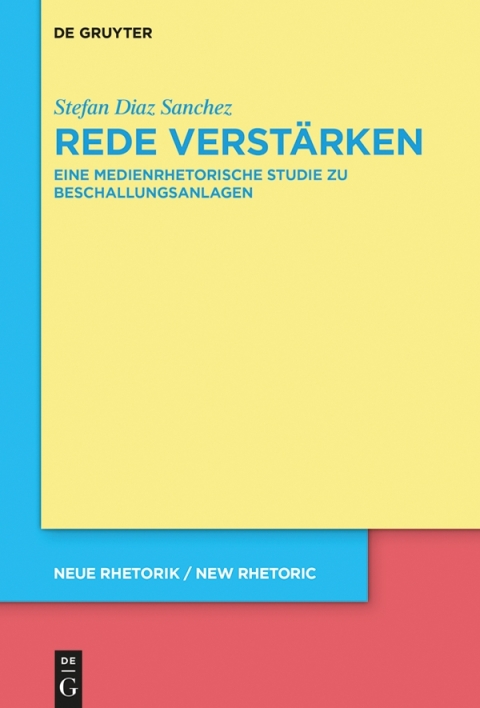 Cover image for book Rede verstärken