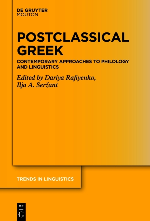 Cover image for book Postclassical Greek