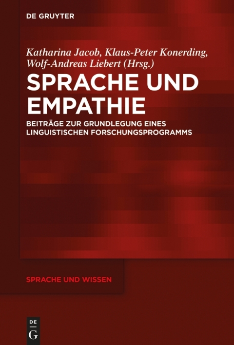 Cover image for book Sprache und Empathie