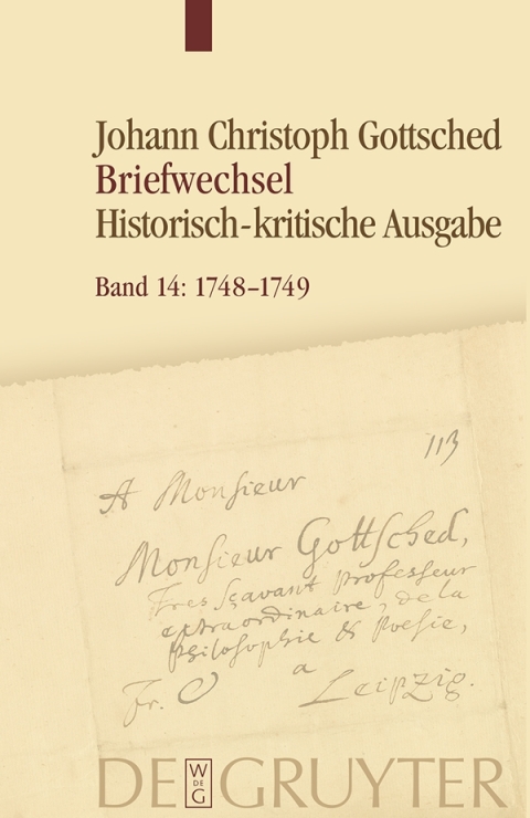 Cover image for book November 1748 – September 1749