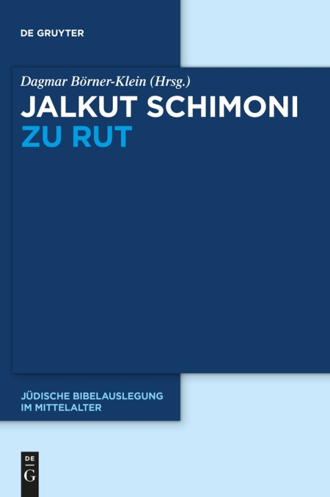 Cover image for book Jalkut Schimoni zu Rut