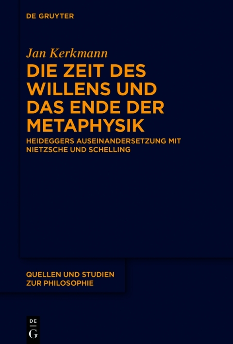 Cover image for book Die Zeit des Willens und das Ende der Metaphysik