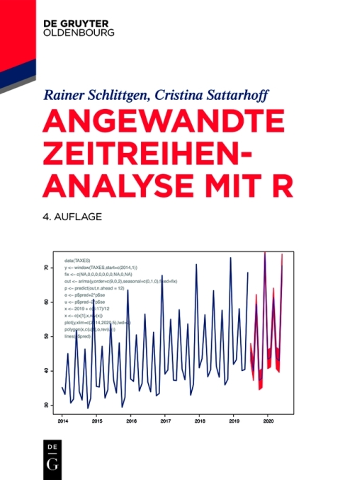 Cover image for book Angewandte Zeitreihenanalyse mit R