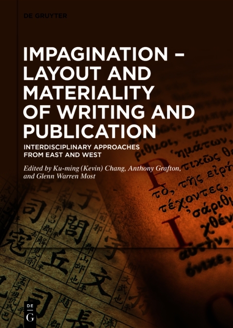 Impagination â Layout and Materiality of Writing and Publication 