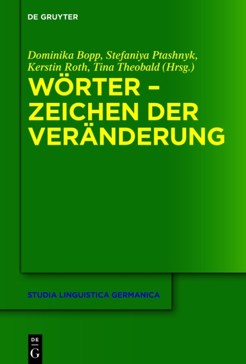 Cover image for book Wörter – Zeichen der Veränderung