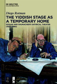 Cover image: The Yiddish Stage as a Temporary Home 1st edition 9783110717426