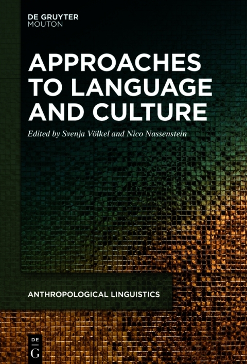 Cover image for book Approaches to Language and Culture
