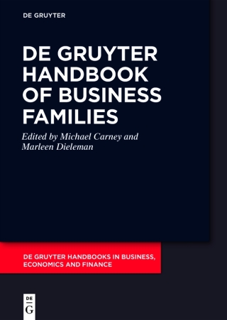 De Gruyter Handbook of Business Families