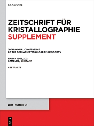 29th Annual Conference of the German Crystallographic Society, March 15–18, 2021, Hamburg, Germany