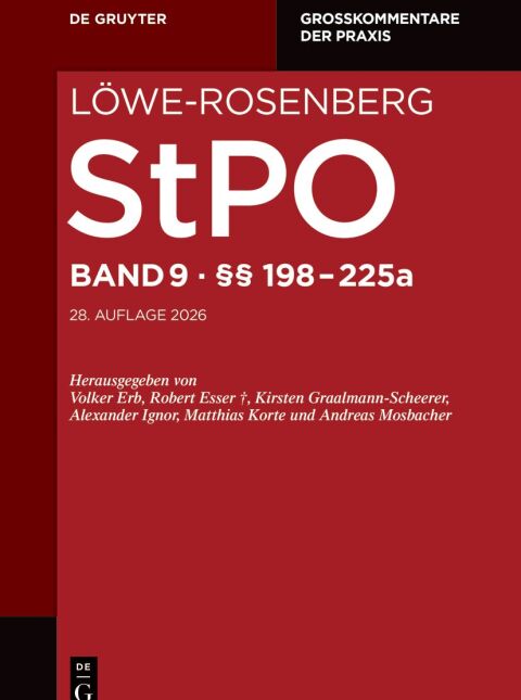 Cover image for book §§ 198-225a