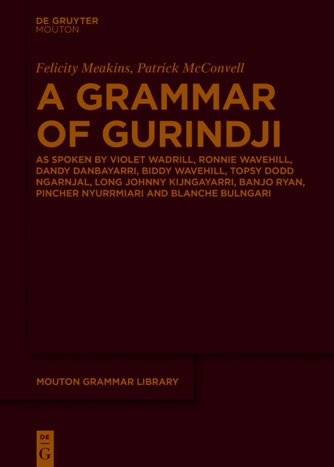 A Grammar of Gurindji 