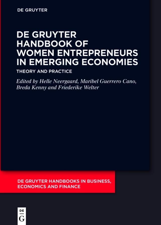 De Gruyter Handbook of Women Entrepreneurs in Emerging Economies