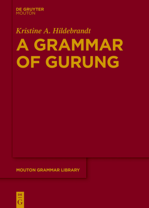 Cover image for book A Grammar of Gurung