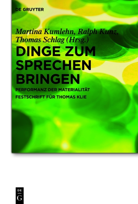 Dinge zum Sprechen bringen 