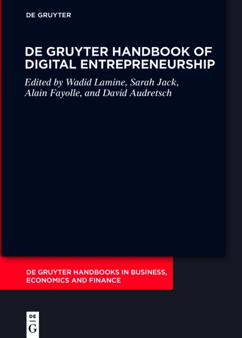 De Gruyter Handbook of Digital Entrepreneurship 