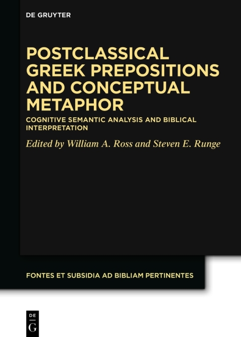 Postclassical Greek Prepositions and Conceptual Metaphor 