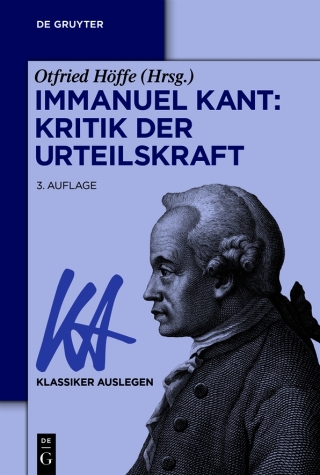 Immanuel Kant: Kritik der Urteilskraft