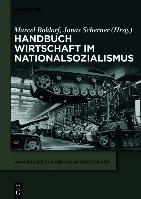Cover image for book Handbuch Wirtschaft im Nationalsozialismus