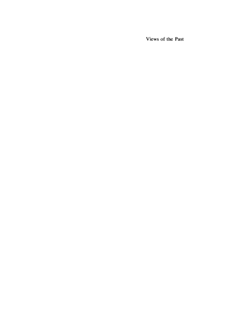 Cover image for book Views of the Past