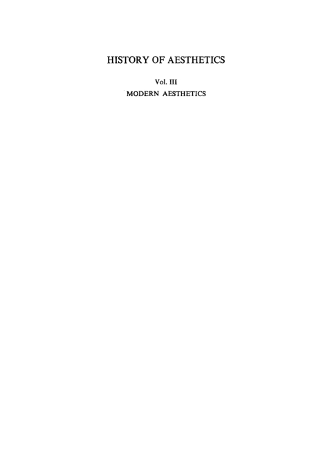 Cover image for book Modern Aesthetics