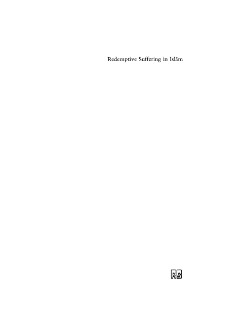 Cover image for book Redemptive Suffering in Islam