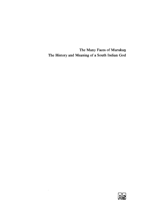 Cover image for book The Many Faces of Murukan