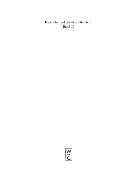 Cover image for book Ausbreitung und Wirkung des Nietzscheschen Werkes im deutschen Sprachraum vom Todesjahr bis zum Ende des Ersten Weltkrieges