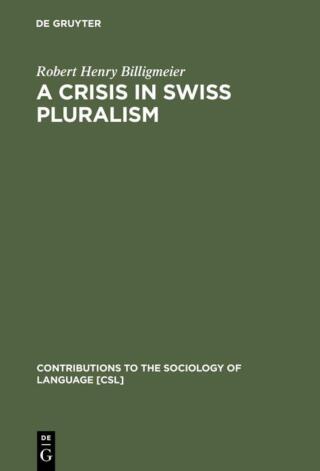 A Crisis in Swiss pluralism