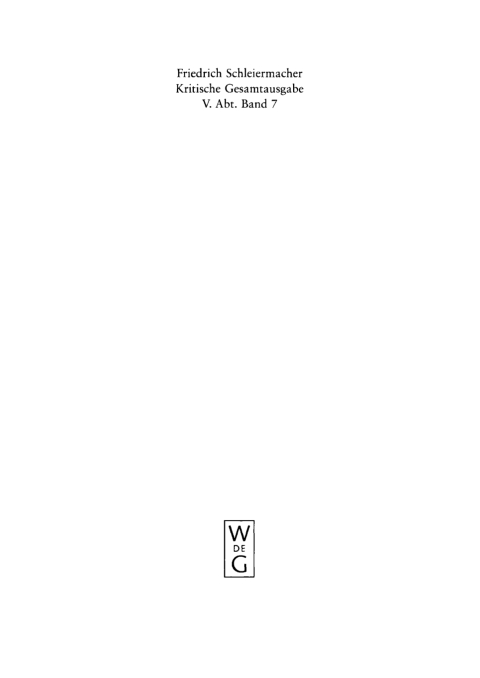 Cover image for book Briefwechsel 1803 - 1804