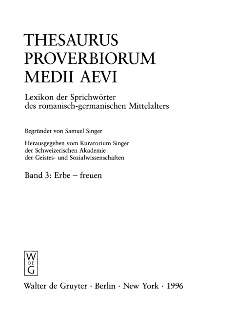 Cover image for book Erbe - freuen
