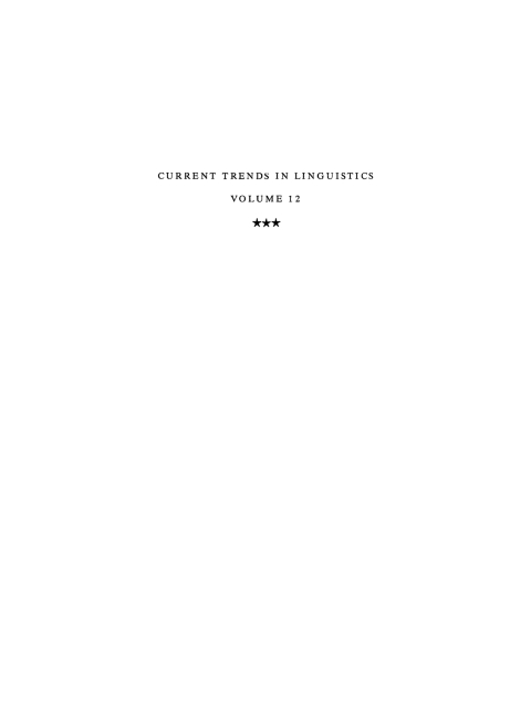 Cover image for book Linguistics and Adjacent Arts and Sciences