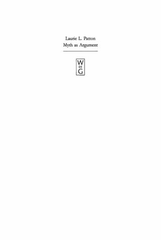 Myth as Argument
